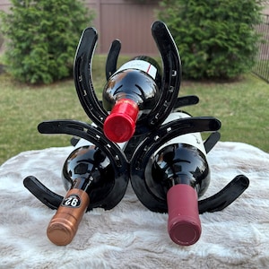 Horse Shoe Wine Rack