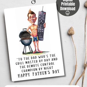 Biglietto per la festa del papà, biglietto per padri divertenti, testo per la festa del papà, citazioni per padri fantastici, acquerelli Biglietto per la festa del papà, biglietto per papà, papà carissimo