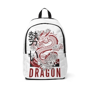 Dragon Unisex Backpack Bag