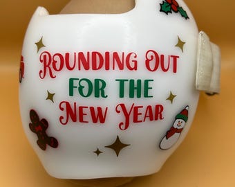 Cranial helmet decals, doc band decals, plagiocephaly, brachycephaly, helmet stickers, helmet therapy, Cheers to the New Year