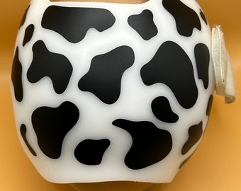 Cranial helmet decals, doc band decals, plagiocephaly, brachycephaly, helmet stickers, helmet therapy, Cow Cutie
