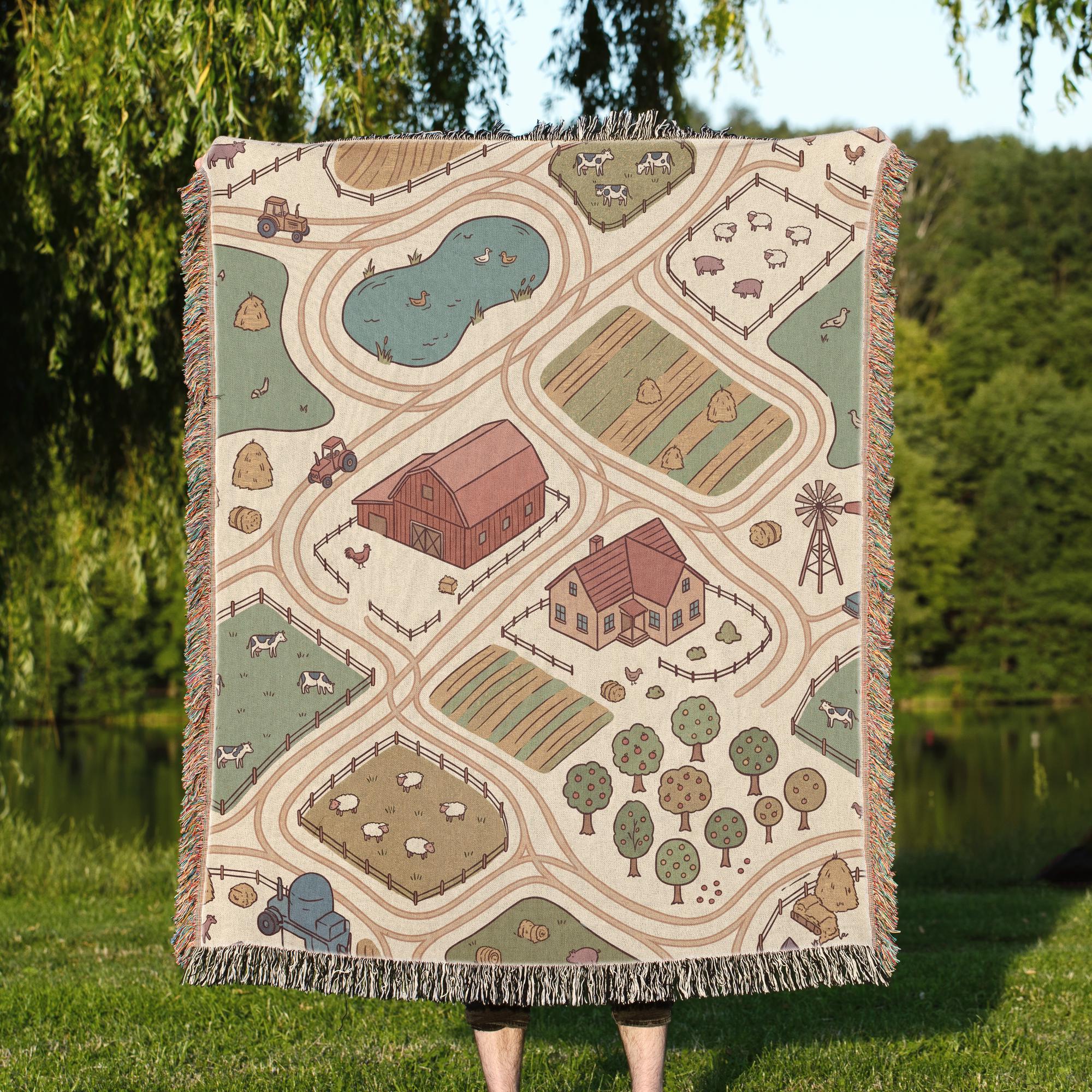 The Rug Barn Blanket - Etsy