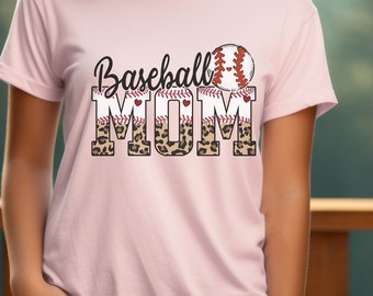 Baseball shirt for mom, baseball mom t-shirt for game day, sports mom shirt, t-ball mama shirt, Mother's Day gift, gift for her