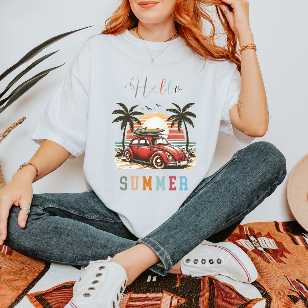 Comfort Color Summer Shirt for Vacation, Beach Shirt for Family ...