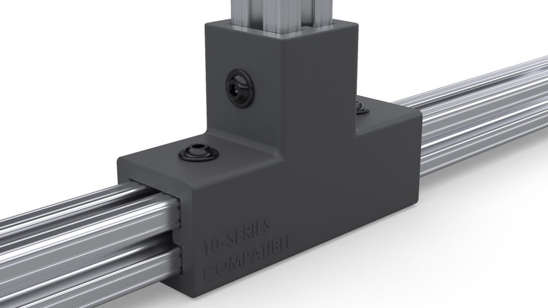 Tee Bracket Types BRX-TB10-90 | 10-series Tee Bracket for T-slot Aluminum Extrusion ...