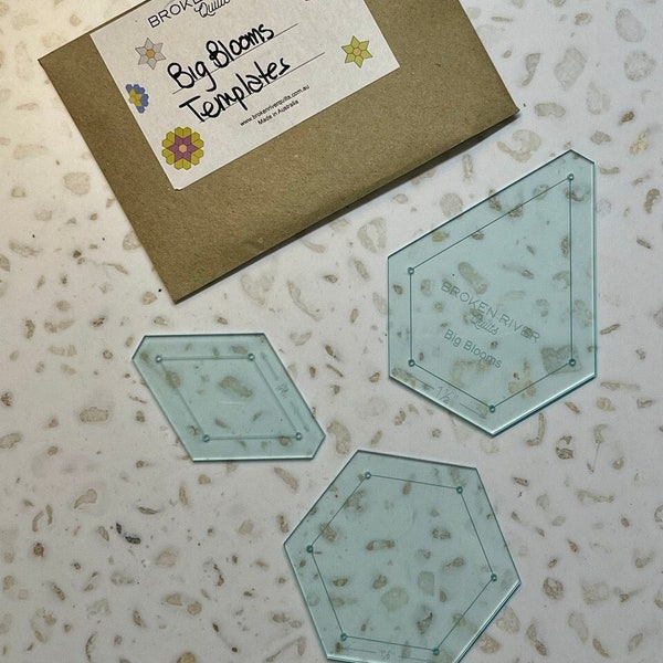 Big Blooms - Acrylic Template Set