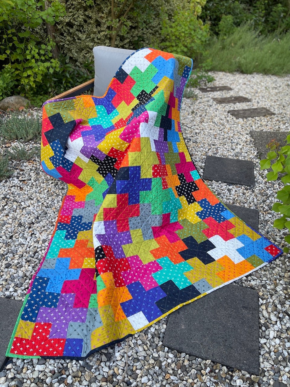 Single Plus Quilt Pattern Plus Quilt - PDF Pattern - Etsy