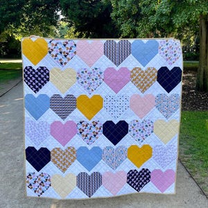Sweetheart Quilt Pattern – PDF Pattern