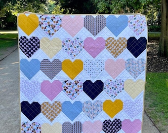 Sweetheart Quilt Pattern – PDF Pattern