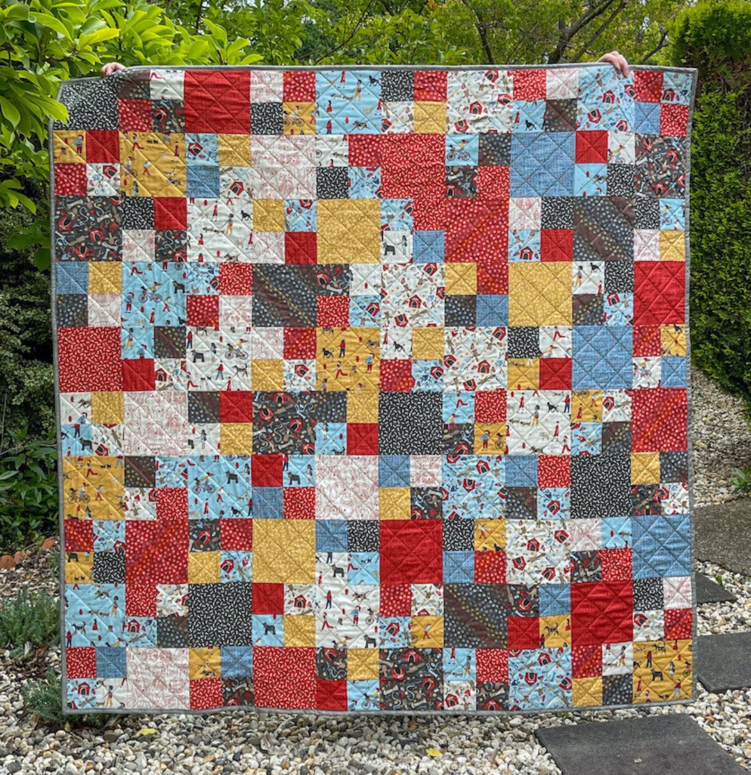 Building Blocks Pattern Building Blocks Quilt - PDF Pattern - Etsy