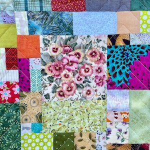 Scrap Quilt - PDF Pattern - Etsy