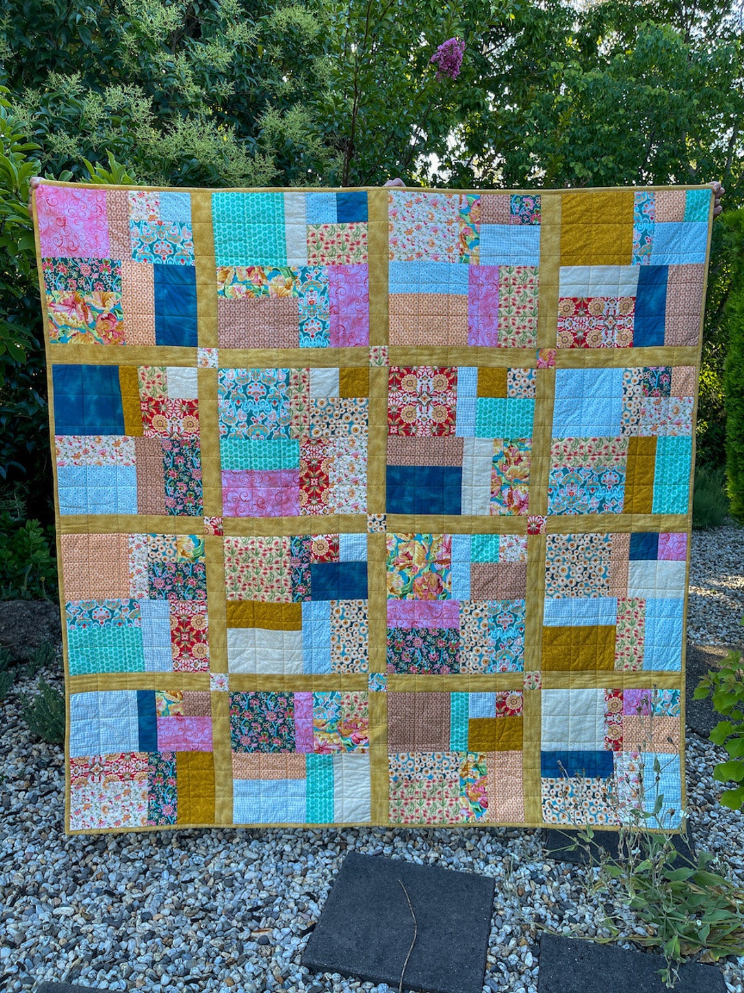 Fat Quarter Quilt - PDF Pattern - Etsy
