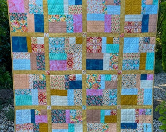 Fat Quarter Quilt - PDF Pattern