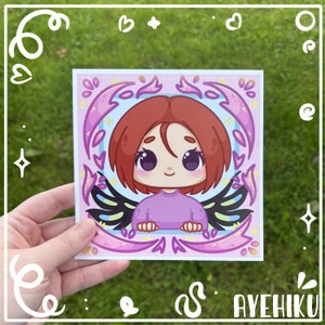 WITCH Uroczy plakat do druku | Matowy | Kawaii | Anime | Głupi