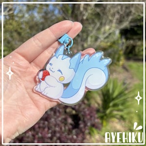Pachi Epoxy Keychain | Gloss | Kawaii | Anime | Poke