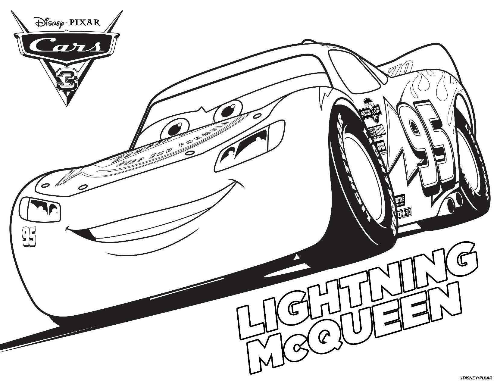 26 Lighting McQueen Coloring Pages (Free PDF Printables)