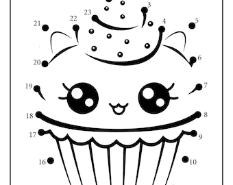 50 Pages of Kid's Dot To Dot Activity Sheets