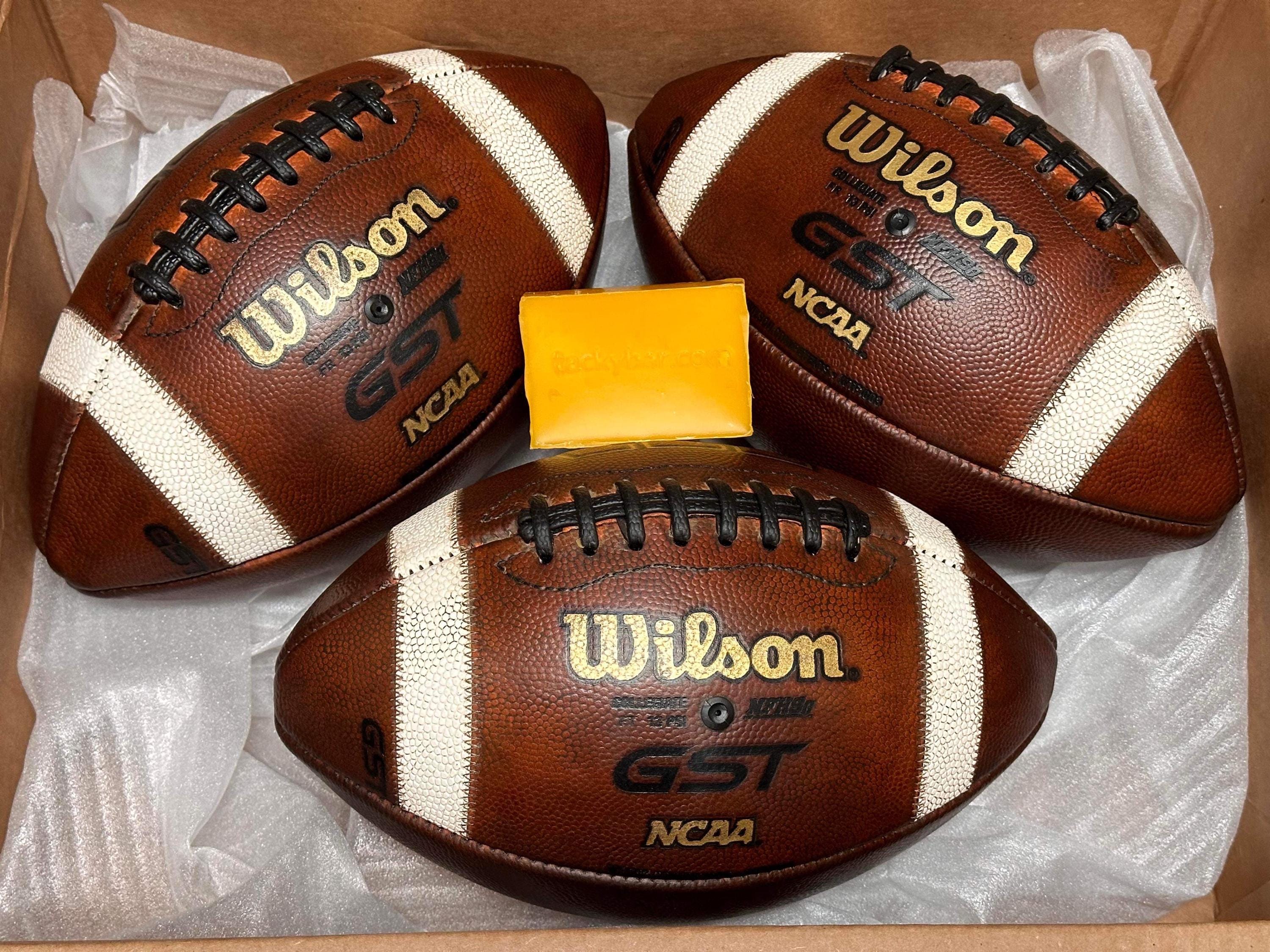 Football Wax/tack Bar & Brush Prep Kit - Etsy