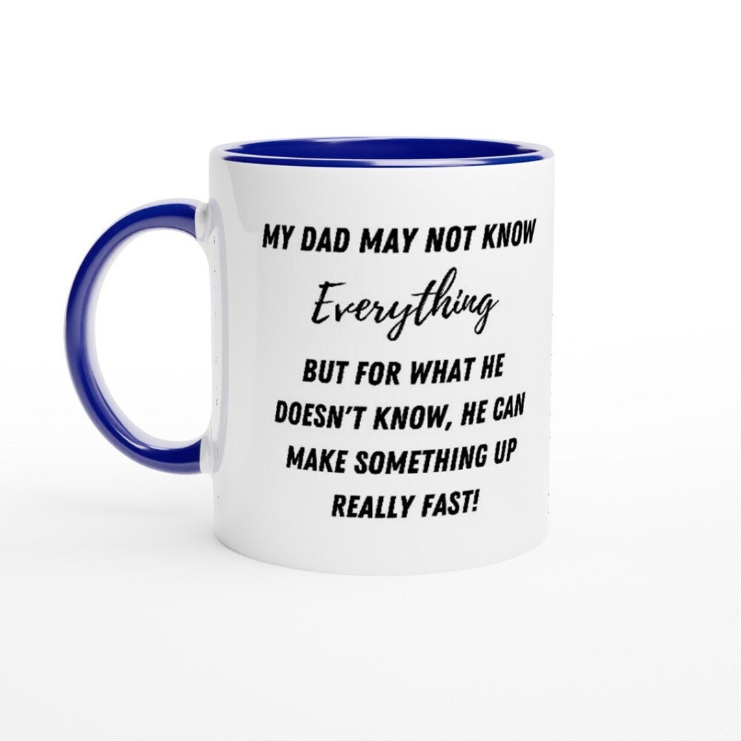Dad Mug Gift for Dad Funny Mug Gift From Dog Gift From Etsy