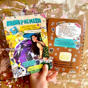 Sketchbook Collection Zine | Annaphemera Volume 2 |  Collage Art Book / Zine | Artwork by BananaBelleArt, Annabelle Betts