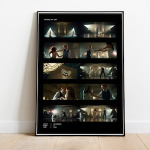 Ed Sheeran - Thinking Out Loud Music Video Poster, Ed Sheeran Music Video Scenes Poster, Ed Sheeran Music Wall Art, Ed Sheeran Collage Decor