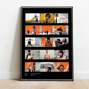 Red Hot Chili Peppers - Can&#39;t Stop Music Video Poster, Red Hot Chili Peppers Band Poster, Red Hot Chili Peppers Wall Art, Rock Music Decor