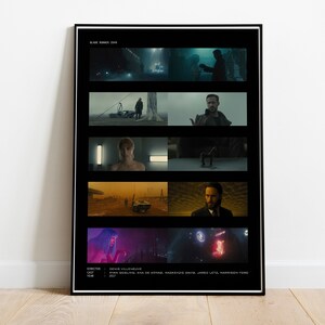 Blade Runner 2049 - Movie Wall Art Poster, Blade Runner 2049 Movie Scenes, Sci-Fi Movie Wall Art, Movie Gift Idea, Blade Runner Movie Decor