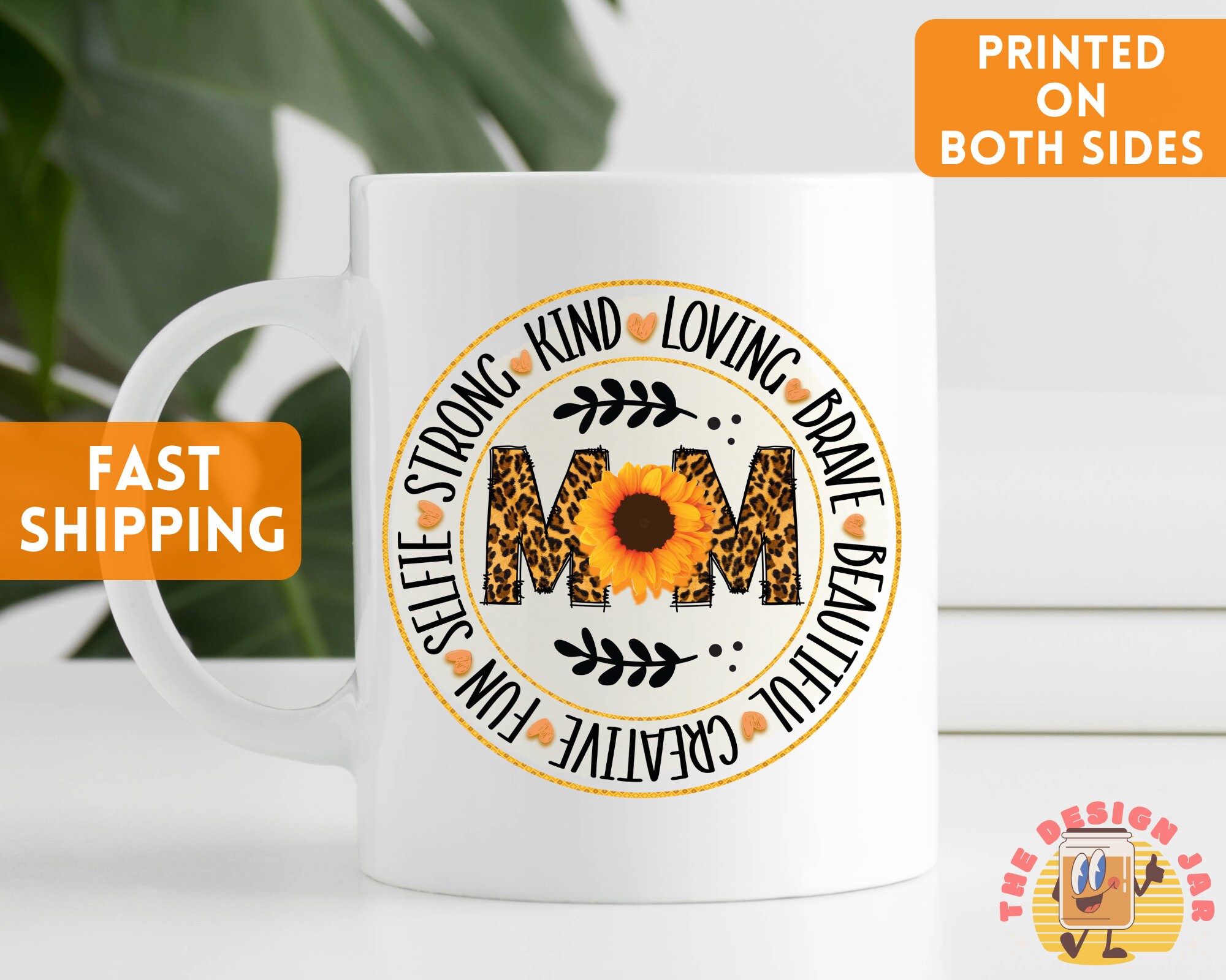 Sunflower Mom Mug, Positive Affirmations Mom Mug, Mom Positive Affirmations Coffee Mug, Positive Mom Tea Cup, Mothers Day Gift, Gift for Mom