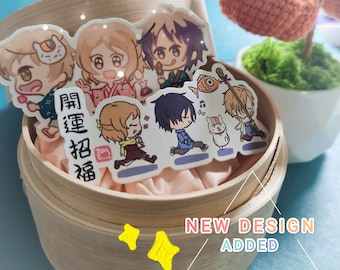 Pegatina de vinilo de Natsume Good Fortune/Festival // Anime Manga