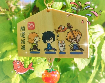 Natsume Ema Wooden Charms | Natsume Yuujinchou Natsume's Book of Friends Anime Manga