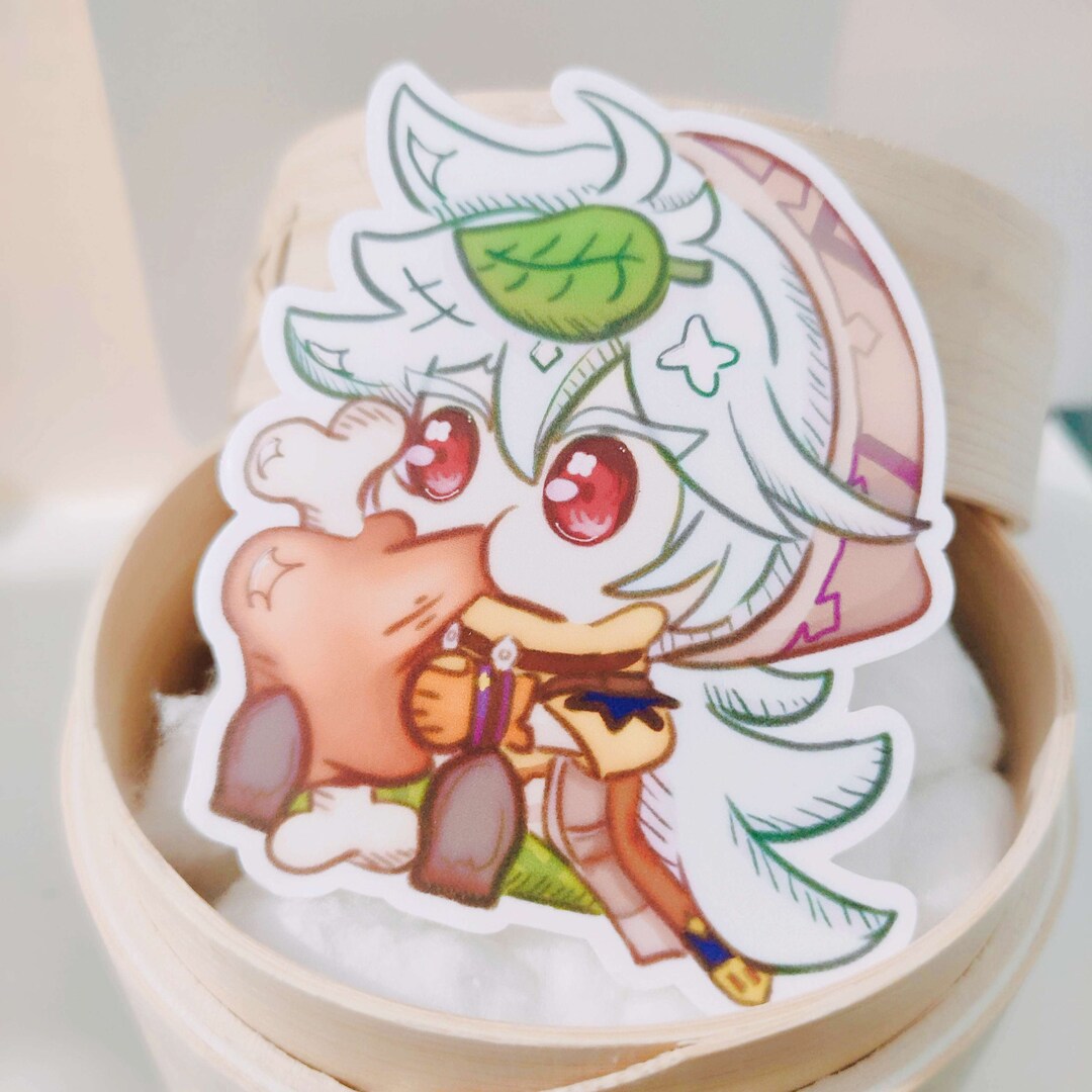 Razor Genshin Impact Vinyl Sticker - Etsy