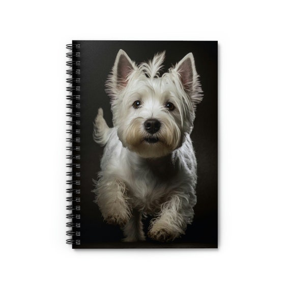 Westie Canvas Tote Bag - Swirl Westie Canvas Tote Bag - Swirl