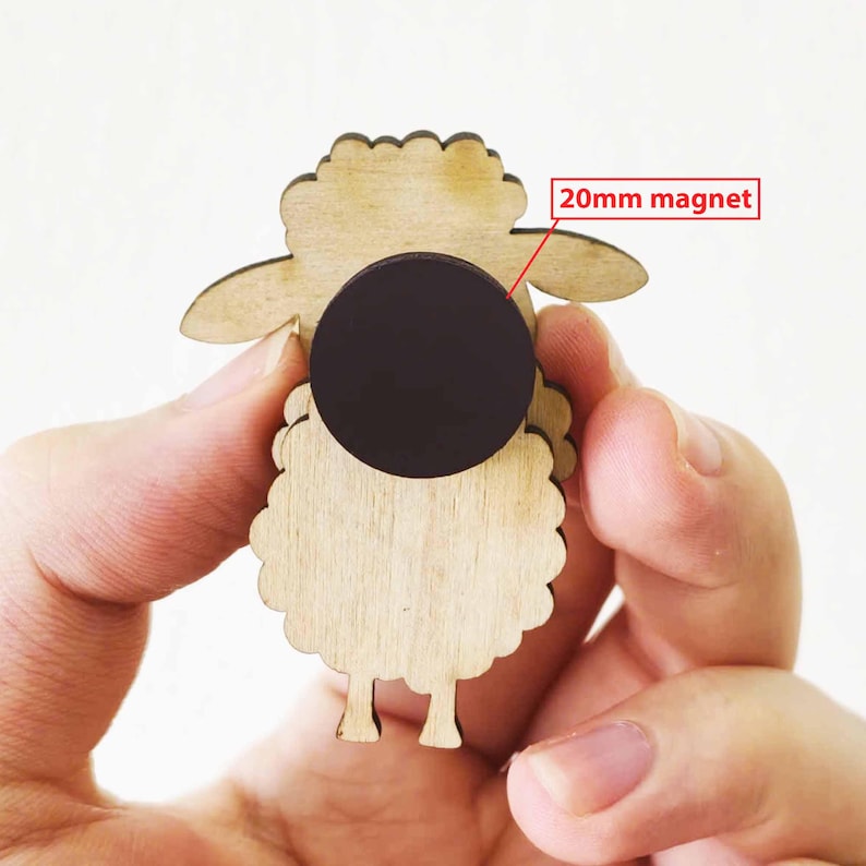 Quirky Farmyard Animals Fridge Magnet Laser Cut File - 10 Design Bundle (Digital Download) image 5