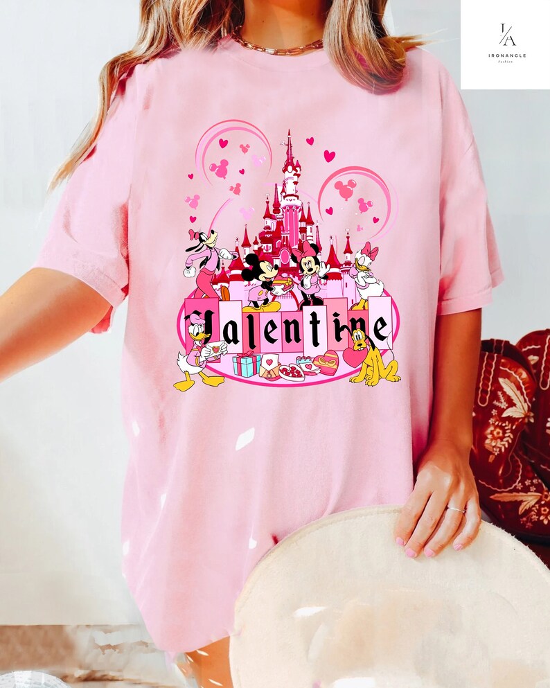 Disney Valentine Matching 2024 Shirt, Disney Valentine Family 2024