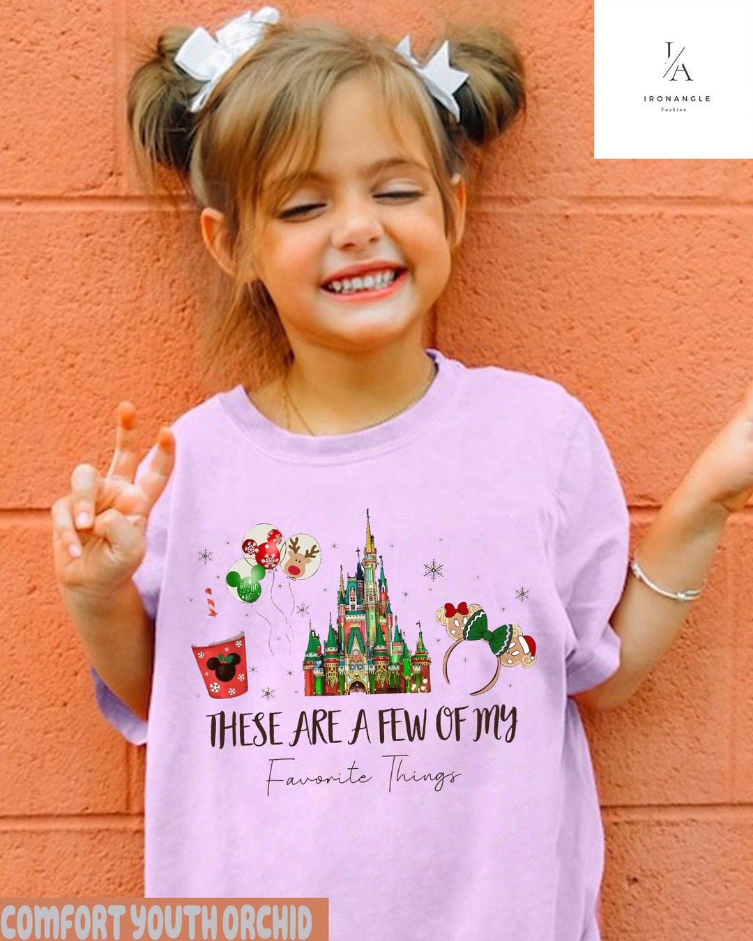 These Are a Few of My Favorite Things Disney Christmas Shirt Etsy