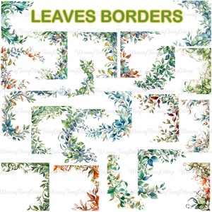 Cross Stitch Border, Cross Stitch Frames, Leaf Border, Floral Frame, Square  Borders 