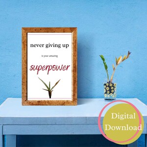Printable Quote, Motivational Quotes Printable, Self Care, Inspiring Quote, Believe in Yourself ...