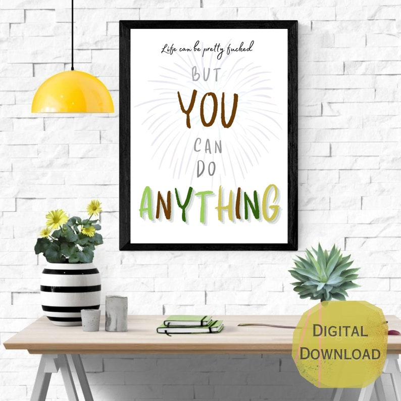 Printable Quote Motivational Quotes Printable Love Yourself - Etsy