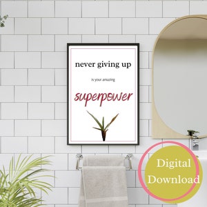 Printable Quote, Motivational Quotes Printable, Self Care, Inspiring Quote, Believe in Yourself ...