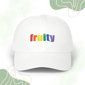 Fruity and Proud Pride 2025 Embroidered Hat