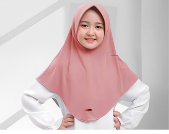 Maglia hijab da infilare per bambini dai 5 ai 12 anni - Hijab online in Australia - Negozio hijab a Brisbane