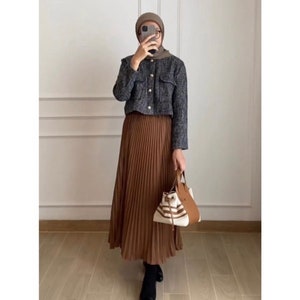 A-Line Pleated SKIRTS