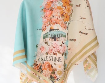 Palestine Square Scarf Collection 110X110cm