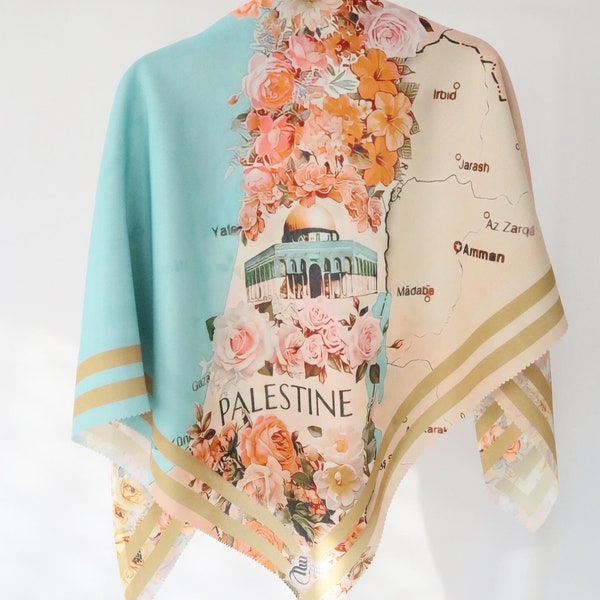 Palestine Square Scarf Collection 110X110cm