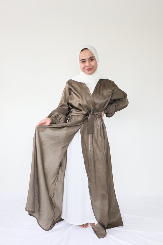 satin slip dress for abaya White Satin Sleeveless Slip Dress 58