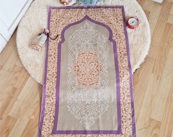 Prayer Mats travel size / sajada with pouch