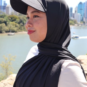 CAPS JERSEY Hijab - Sports Hijab - Hijab shop australia - Hijab shop brisbane
