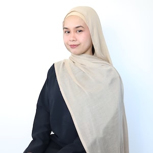 Modal Rayon Hijab with matching inner caps - Dubai Hijab - Hijab shop australia - Hijab shop brisbane