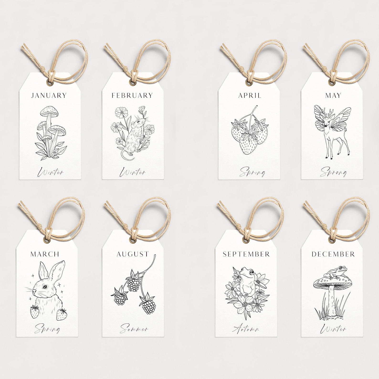Cottagecore Vector Art: Animal & Floral SVG Bundle (digital Download ...