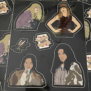 Yellowjackets inspired sticker sheet